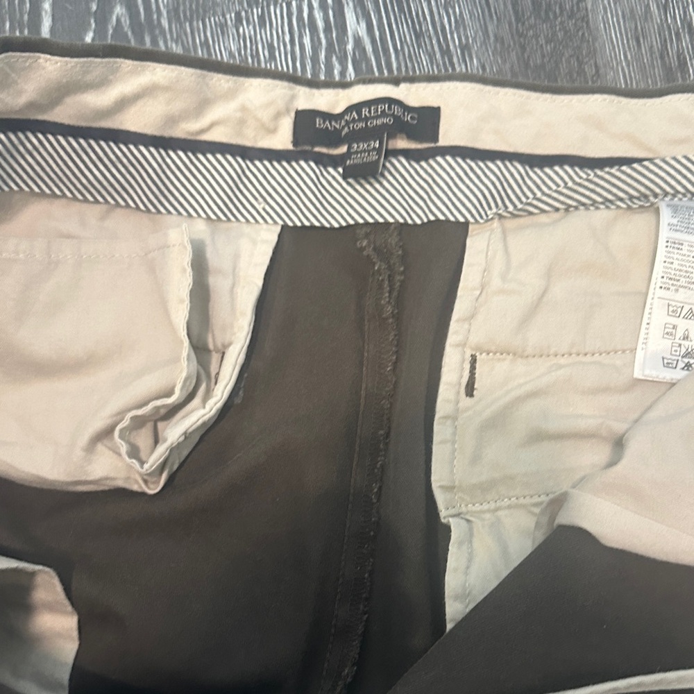 Banana Republic Men's green Chinos - Picture 8 of 11